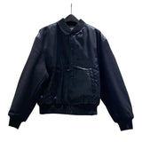 セリーヌ CELINE BOY DOLLスタジアムジャケット 2W750048S ブラック ナイロン メンズ ナイロンジャケット