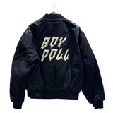 セリーヌ CELINE BOY DOLLスタジアムジャケット 2W750048S ブラック ナイロン メンズ ナイロンジャケット