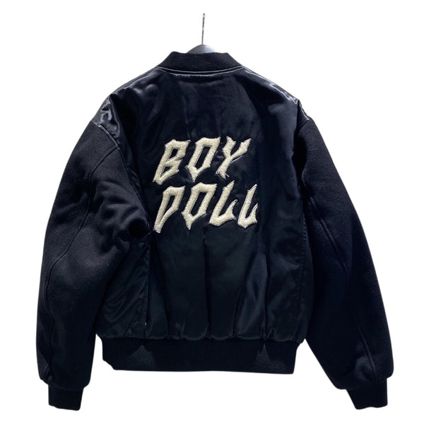 セリーヌ CELINE BOY DOLLスタジアムジャケット 2W750048S ブラック ナイロン メンズ ナイロンジャケット