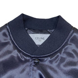 セリーヌ CELINE BOY DOLLスタジアムジャケット 2W750048S ブラック ナイロン メンズ ナイロンジャケット