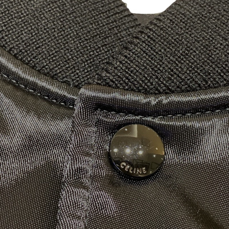 セリーヌ CELINE BOY DOLLスタジアムジャケット 2W750048S ブラック ナイロン メンズ ナイロンジャケット