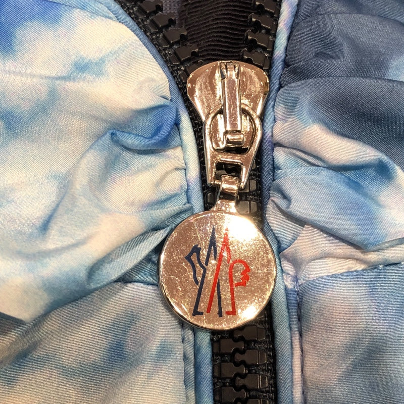 モンクレール MONCLER MARS ナイロンジャケット ブルー ナイロン ナイロン レディース ナイロンジャケット