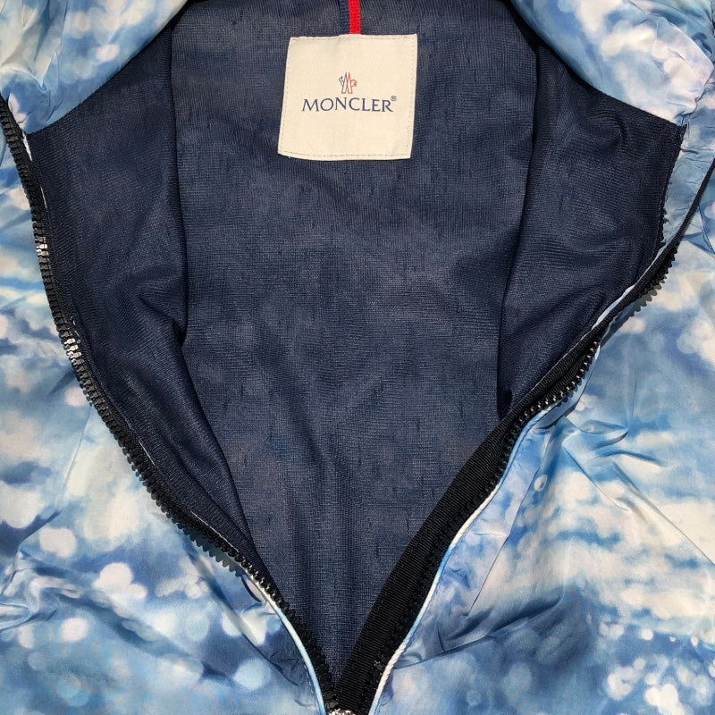 モンクレール MONCLER MARS ナイロンジャケット ブルー ナイロン ナイロン レディース ナイロンジャケット