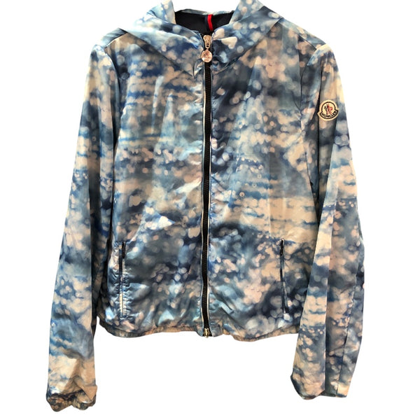 モンクレール MONCLER MARS ナイロンジャケット ブルー ナイロン ナイロン レディース ナイロンジャケット