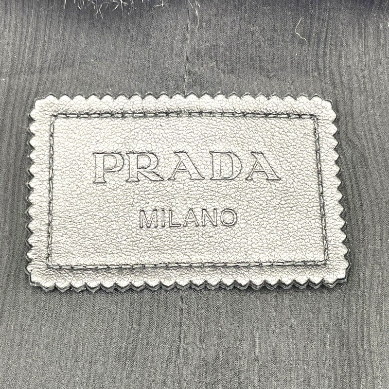 プラダ PRADA トライアングルロゴアスペンコート PZS012 ブラック ポリエステル レディース その他アウター