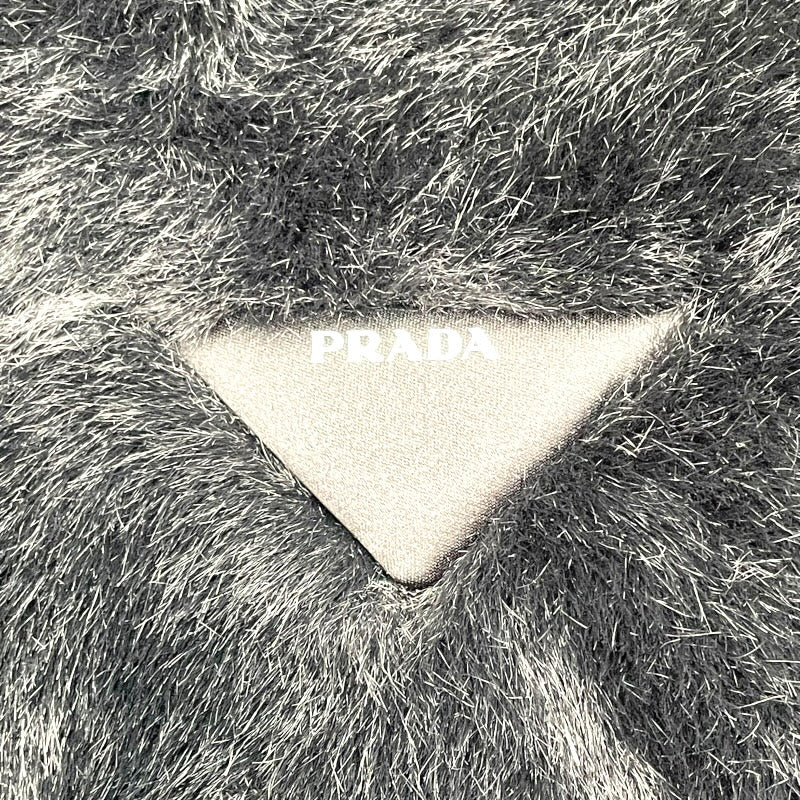 プラダ PRADA トライアングルロゴアスペンコート PZS012 ブラック ポリエステル レディース その他アウター