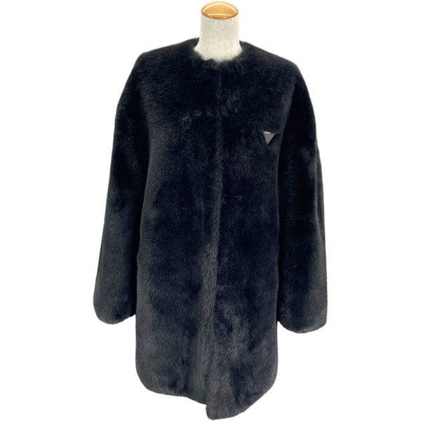 プラダ PRADA トライアングルロゴアスペンコート PZS012 ブラック ポリエステル レディース その他アウター