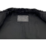 プラダ PRADA トライアングルロゴアスペンコート PZS012 ブラック ポリエステル レディース その他アウター