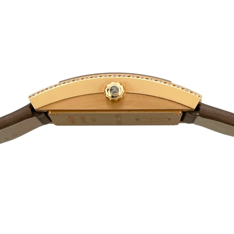 ハリーウィンストン HARRY WINSTON アヴェニューC ミニ スモールセコンド ホワイトシェル AVCQSS16RR00 ホワイトシェル K18PG クオーツ レディース 腕時計