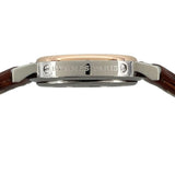 エルメス HERMES クリッパー ナクレ ピンクシェル CL4.221 ピンクシェル GP/SS クオーツ レディース 腕時計