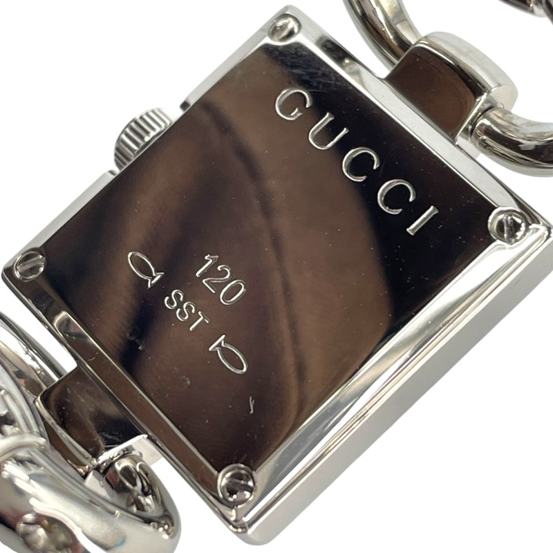 グッチ GUCCI トルナヴォーニ 120 シルバー SS レディース