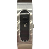 グッチ GUCCI バングルウォッチ 2400S ブラック SS レディース 腕時計