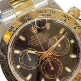 ロレックス ROLEX デイトナ 116503 ブラック K18YG/SS メンズ 腕時計