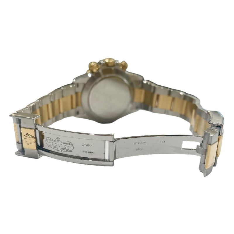 ロレックス ROLEX デイトナ 116523NG ブラックシェル SS/YG 自動巻き メンズ 腕時計