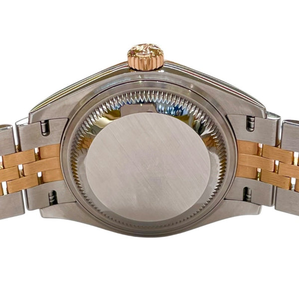 ロレックス ROLEX デイトジャスト28 サンダスト 279171 ライトブロンズ PG/SS 自動巻き レディース 腕時計