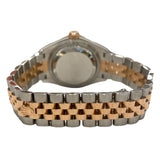 ロレックス ROLEX デイトジャスト28 サンダスト 279171 ライトブロンズ PG/SS 自動巻き レディース 腕時計