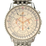 ブライトリング BREITLING ナビタイマーモンブリラン A41370 ホワイト SS 自動巻き メンズ 腕時計