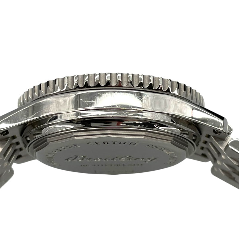 ブライトリング BREITLING ナビタイマーモンブリラン A41370 ホワイト SS 自動巻き メンズ 腕時計