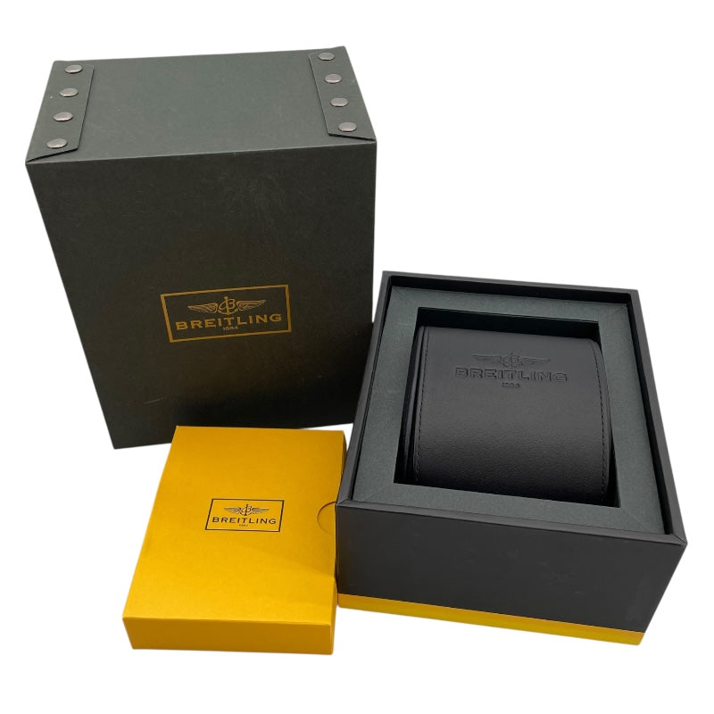 ブライトリング BREITLING ナビタイマーモンブリラン A41370 ホワイト SS 自動巻き メンズ 腕時計