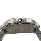 カルティエ Cartier サントス ドゥ カルティエ デュアルタイムゾーン WSSA0076 グレー SS 自動巻き メンズ 腕時計