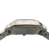 カルティエ Cartier サントス ドゥ カルティエ デュアルタイムゾーン WSSA0076 グレー SS 自動巻き メンズ 腕時計