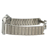 カルティエ Cartier サントス ドゥ カルティエ デュアルタイムゾーン WSSA0076 グレー SS 自動巻き メンズ 腕時計