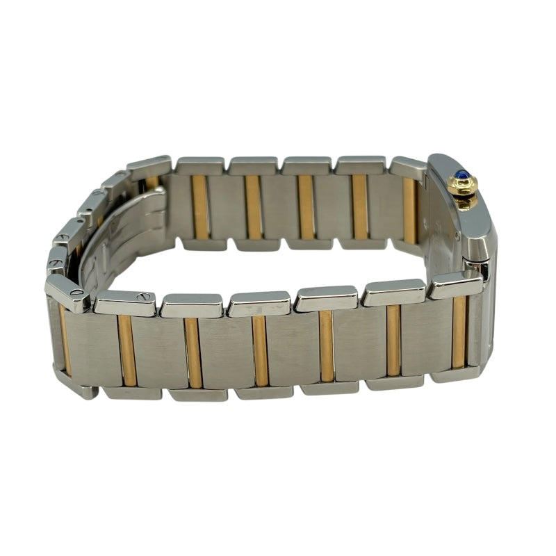 カルティエ Cartier タンクフランセーズMM W51012Q4 シルバー K18YG/SS レディース 腕時計