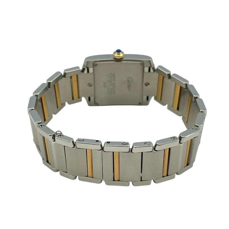 カルティエ Cartier タンクフランセーズMM W51012Q4 シルバー K18YG/SS レディース 腕時計
