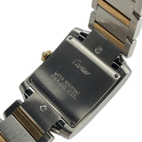 カルティエ Cartier タンクフランセーズMM W51012Q4 シルバー K18YG/SS レディース 腕時計