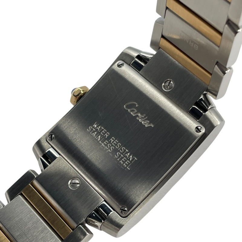 カルティエ Cartier タンクフランセーズMM W51012Q4 シルバー K18YG/SS レディース 腕時計