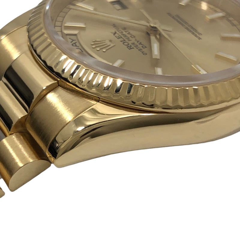 ロレックス ROLEX デイデイト Z番 118238 シャンパンゴールド