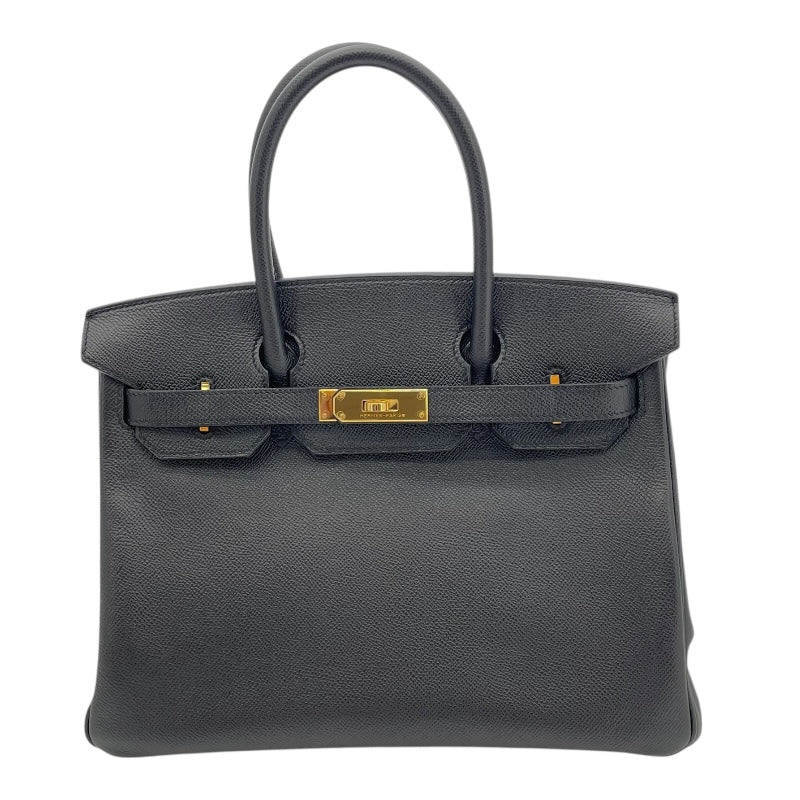 エルメス HERMES バーキン30 T刻印 ブラック GD金具 エプソン レディース ハンドバッグ