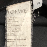 ロエベ LOEWE ストレートスラックスパンツ Q825331X06 ブラック ウール ウール レディース パンツ