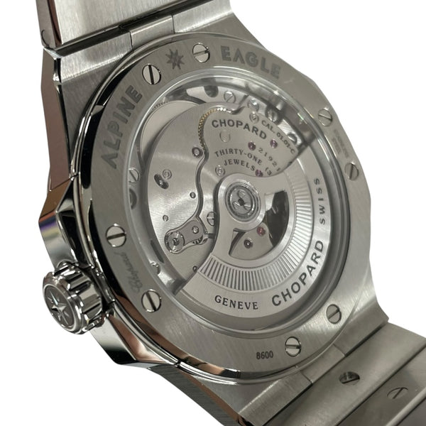 ショパール Chopard アルパイン イーグル ラージ 298600-3001 ブルー SS 自動巻き メンズ 腕時計