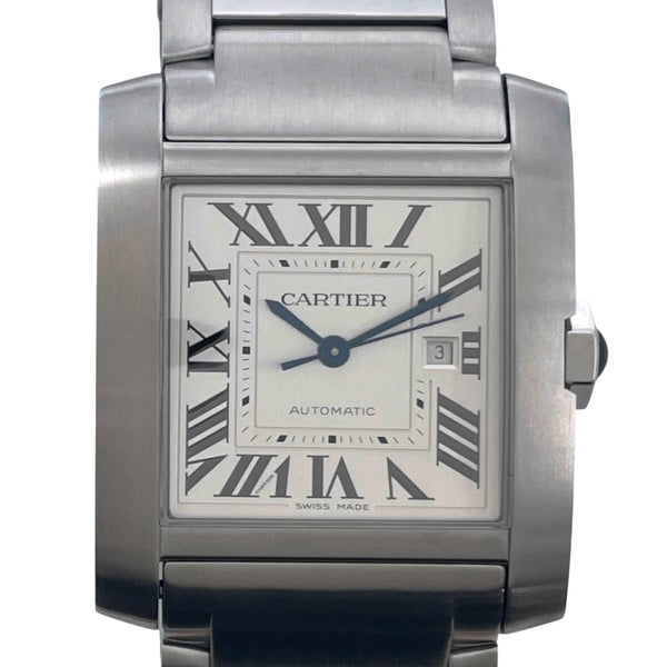 カルティエ Cartier タンクフランセーズLM WSTA0067 シルバー SS レディース 腕時計