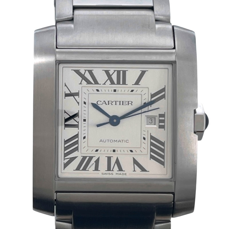 カルティエ Cartier タンクフランセーズLM WSTA0067 シルバー SS レディース 腕時計