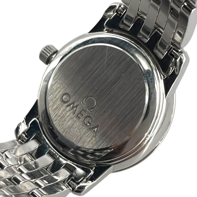✨OMEGA✨デビル✨プレステージ✨デイト✨腕時計✨ オメガ OMEGA デビルプレステージ ホワイトシェル ホワイト
