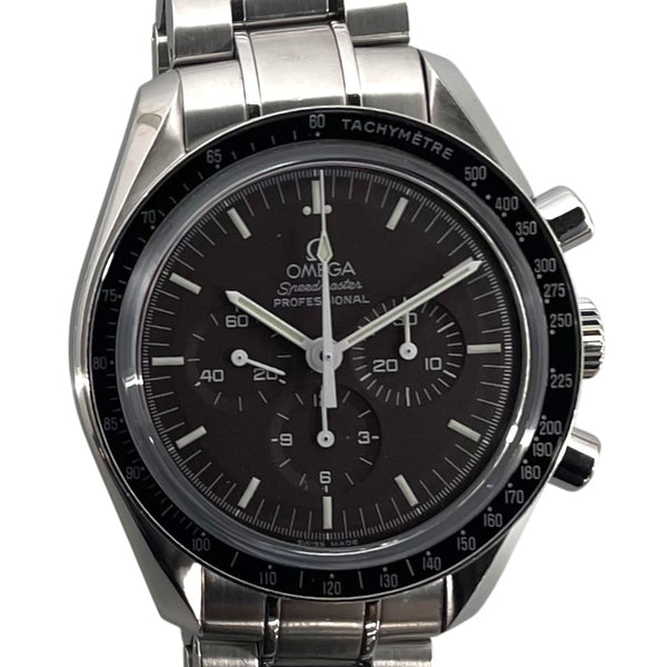 オメガ OMEGA スピードマスター プロフェッショナル 311.30.42.30.13.001 ブラック SS 手巻き メンズ 腕時計