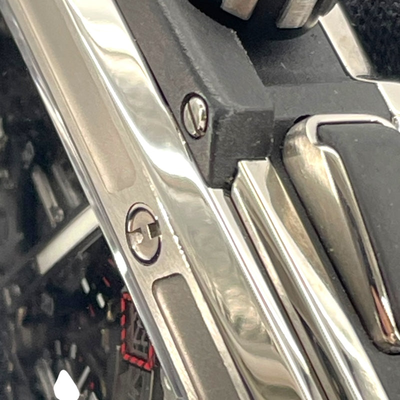 ウブロ HUBLOT スピリット オブ ビッグバン チタニウム 601.NCX.0173.LR シルバー チタン×ラバーベルト 自動巻き メンズ 腕時計