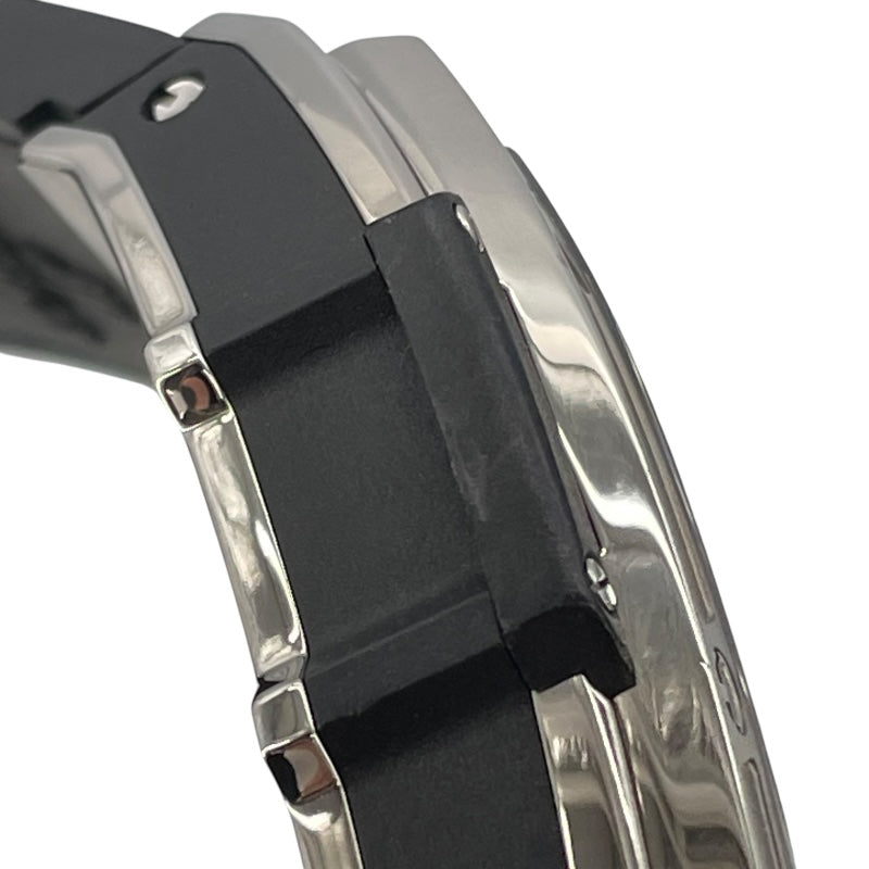ウブロ HUBLOT スピリット オブ ビッグバン チタニウム 601.NCX.0173.LR シルバー チタン×ラバーベルト 自動巻き メンズ 腕時計