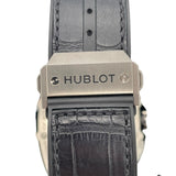 ウブロ HUBLOT スピリット オブ ビッグバン チタニウム 601.NCX.0173.LR シルバー チタン×ラバーベルト 自動巻き メンズ 腕時計