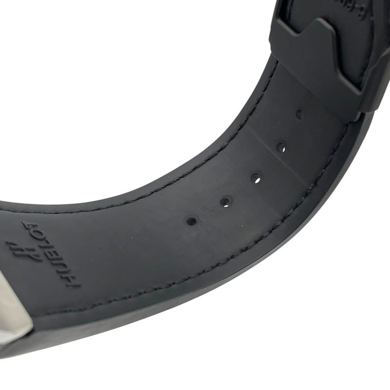 ウブロ HUBLOT スピリット オブ ビッグバン チタニウム 601.NCX.0173.LR シルバー チタン×ラバーベルト 自動巻き メンズ 腕時計