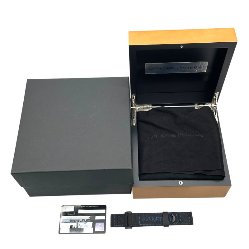 パネライ PANERAI ルミノールサブマーシブルオートマティックアッチャイオ PAM01024 ブラック SS メンズ 腕時計