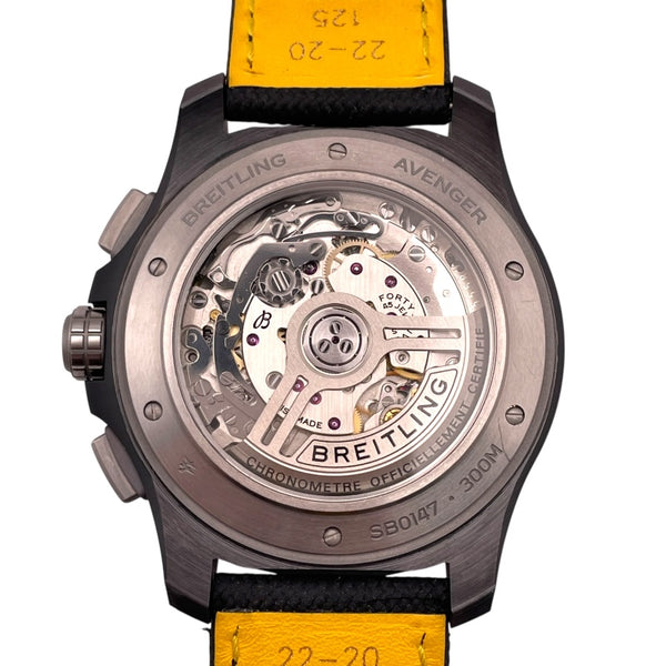 ブライトリング BREITLING アベンジャー B01 クロノグラフ 44 ナイトミッション SB0147 ブラック セラミック 自動巻き メンズ 腕時計
