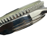 ブライトリング BREITLING ナビタイマー モンブリラン 38mm A41330 シルバー SS/革ベルト 自動巻き メンズ 腕時計