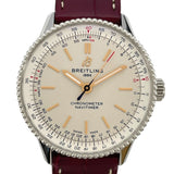 ブライトリング BREITLING ナビタイマーオートマチック 36 A17327 シルバー SS 自動巻き メンズ 腕時計