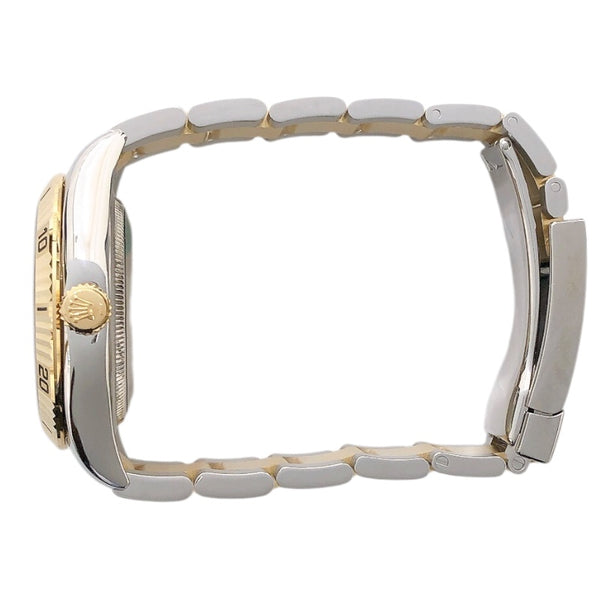 ロレックス ROLEX ターノグラフ　日本限定 116263 ホワイト k18×SS 自動巻き ユニセックス 腕時計