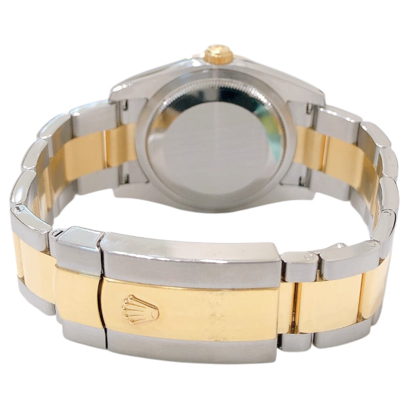 ロレックス ROLEX ターノグラフ　日本限定 116263 ホワイト k18×SS 自動巻き ユニセックス 腕時計