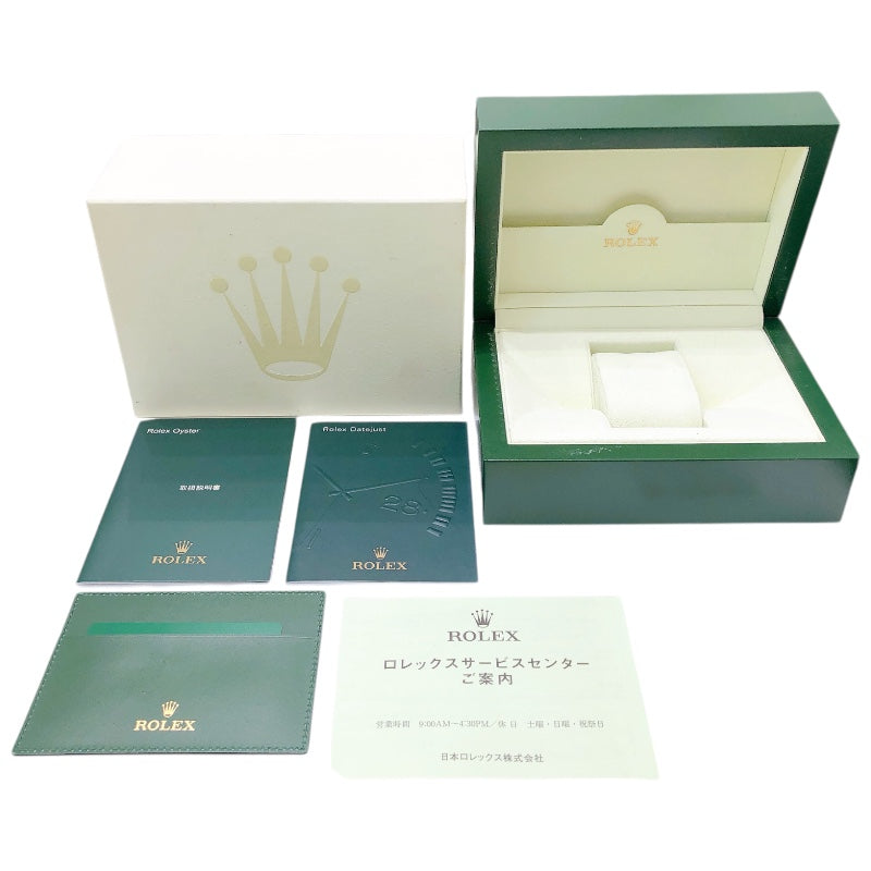 ロレックス ROLEX ターノグラフ　日本限定 116263 ホワイト k18×SS 自動巻き ユニセックス 腕時計