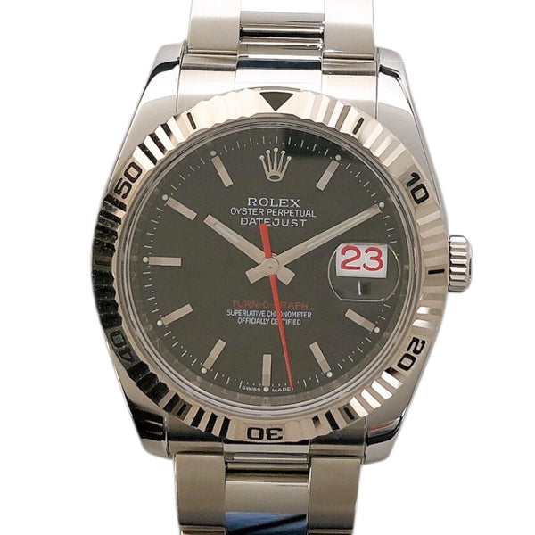 ロレックス ROLEX ターノグラフ 116264 ステンレススチール 自動巻き ユニセックス 腕時計